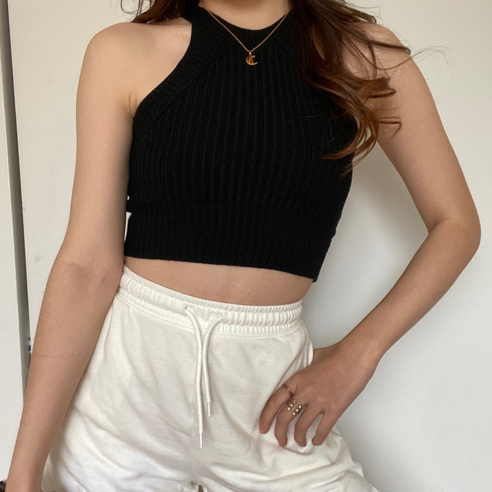 Brandy Melville Ribbed Cropped Tank - Picture 6 of 6